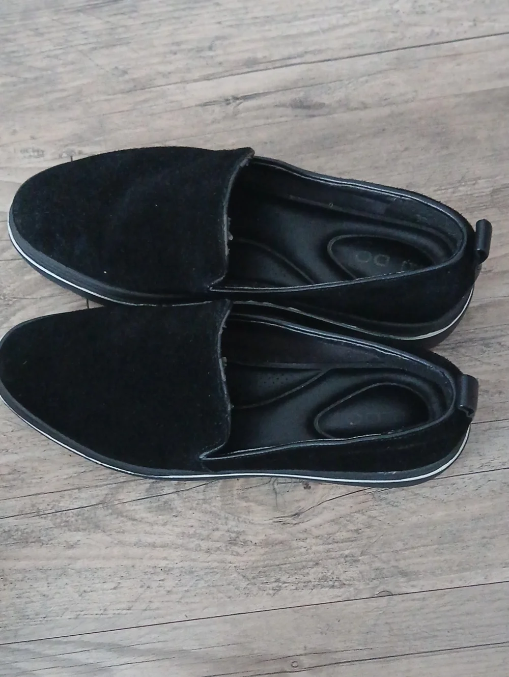 Aldo suede upper